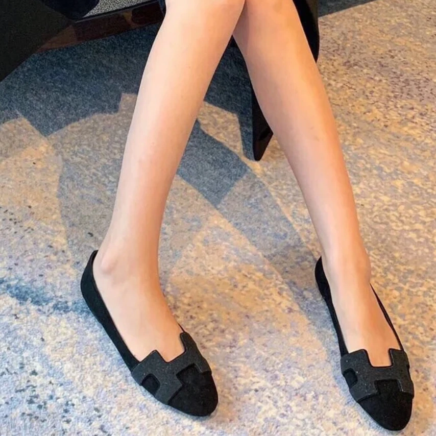 全新未使用 Hermes/爱马仕 平底鞋 /37.5码/成色/XspA1789
