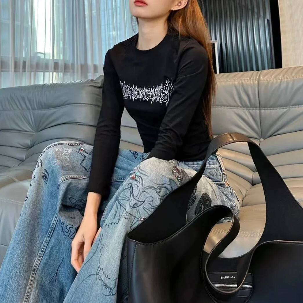 全新未使用 Balenciaga/巴黎世家 长袖上衣 /L码/闲置/Xsps8095