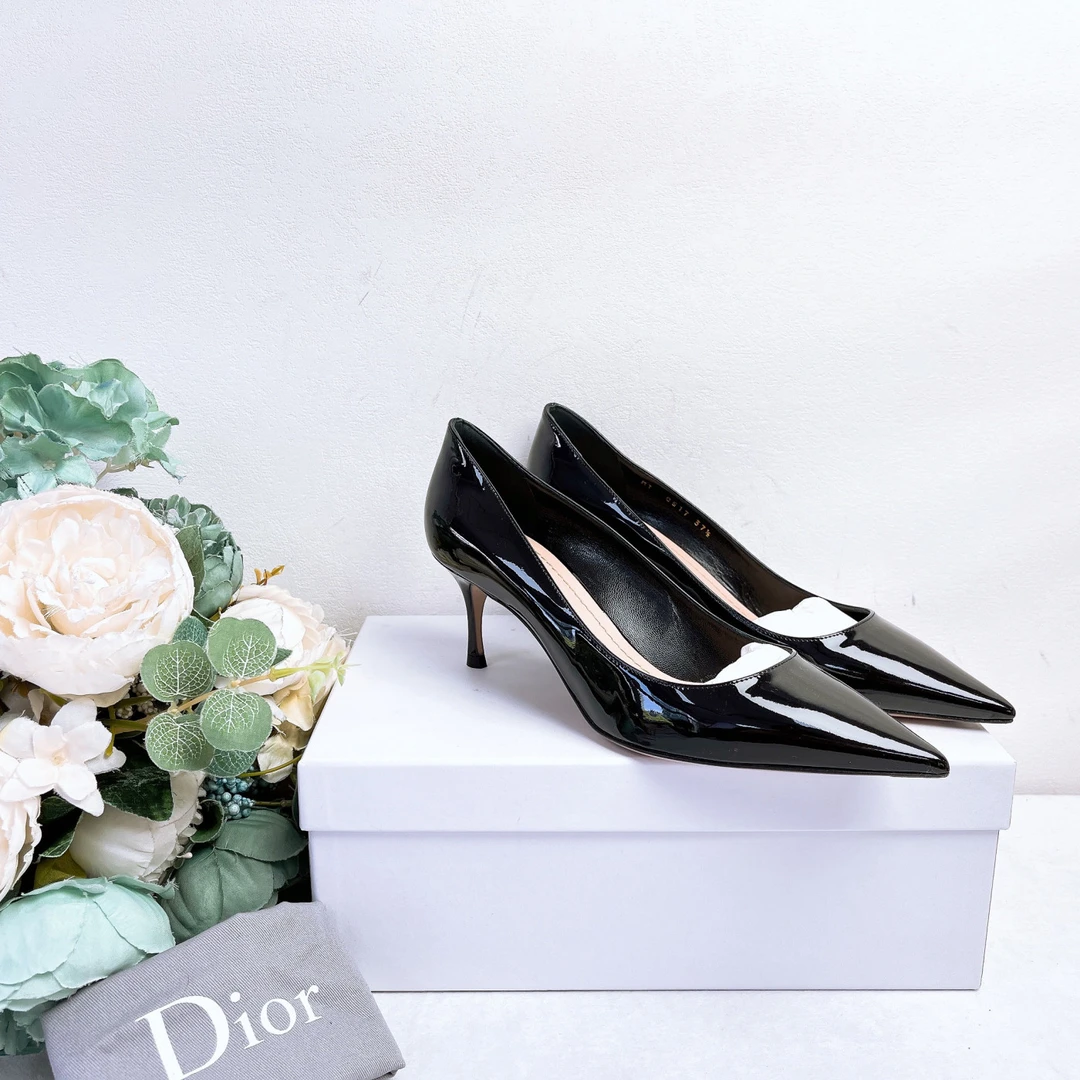 99新 DIOR/迪奥 高跟鞋/37.5码/成色/Xsp27653
