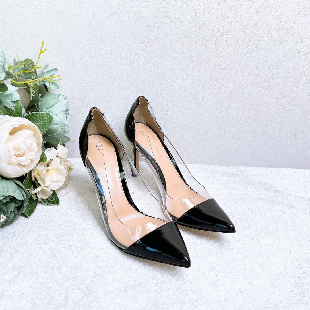 95新 Gianvito Rossi 高跟鞋/38码/成色/Xsps7536