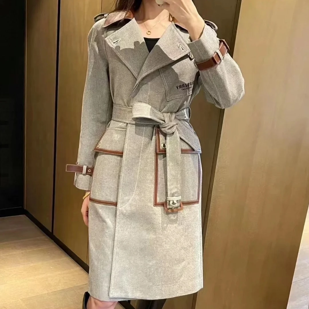 全新未使用 BURBERRY/博柏利 大衣/Uk6码/成色/Xsp25358
