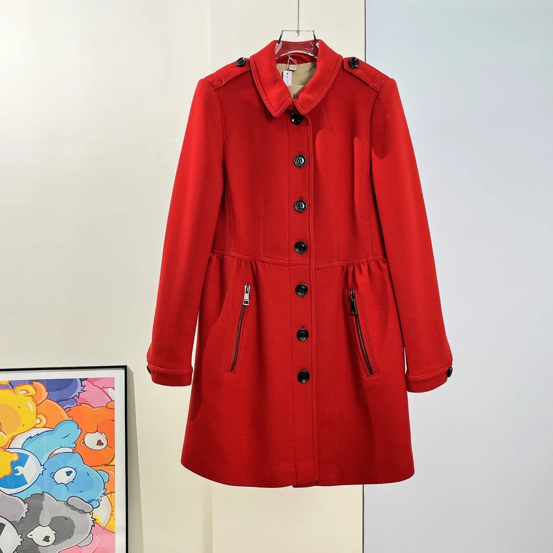 95新 BURBERRY/博柏利 大衣/Uk10码/成色99/Xsp25349