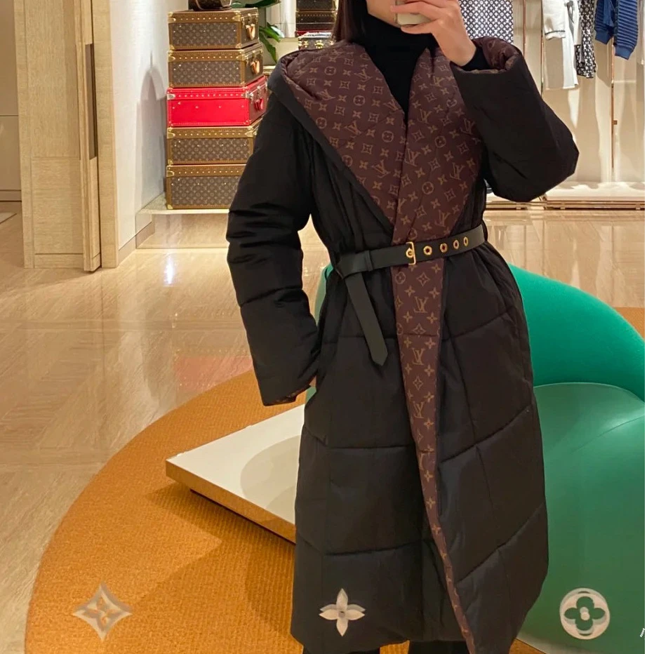 全新未使用 LV 长款棉服外套/36码/Xsps9265