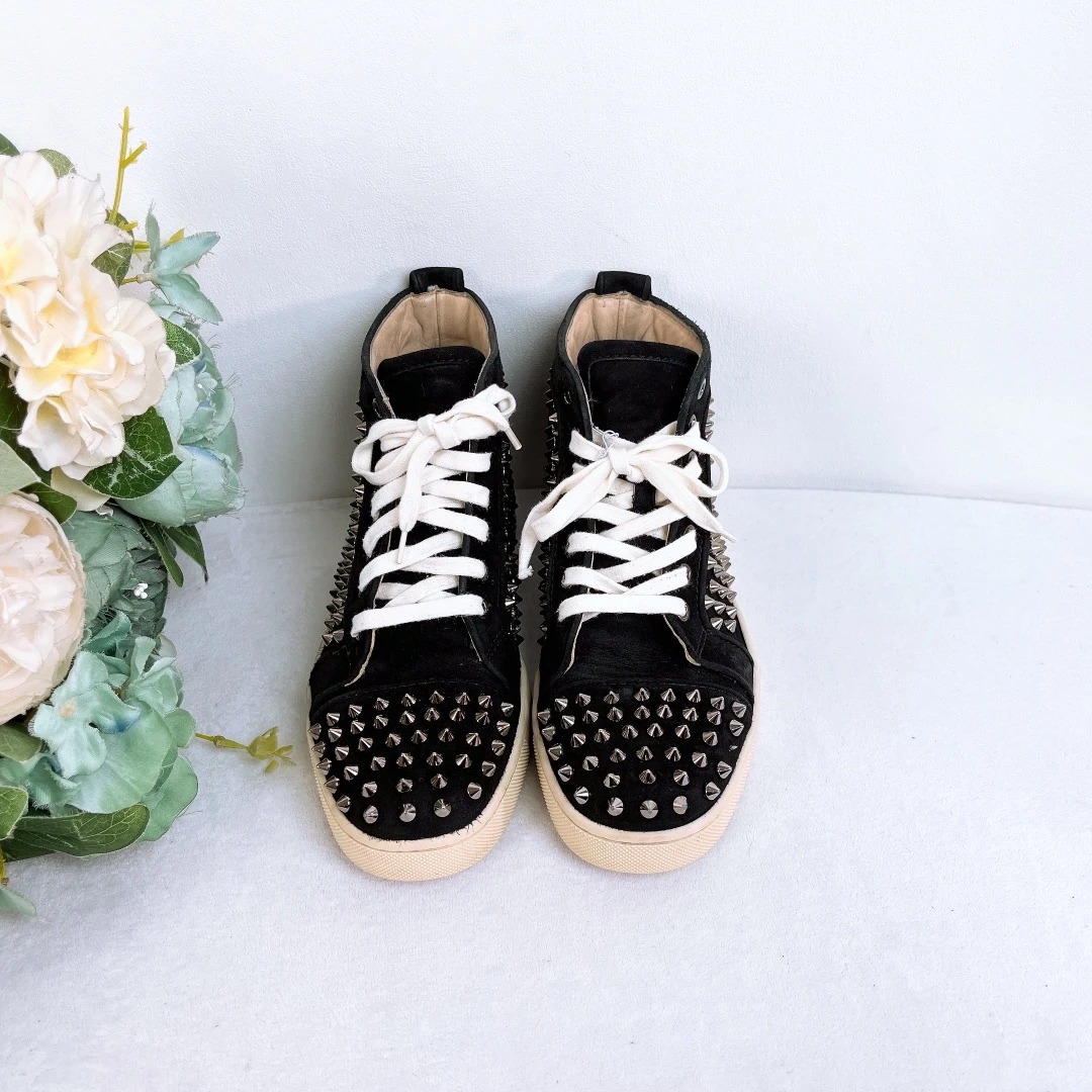 95新 Christian Louboutin/克里斯提·鲁布托 板鞋/37码/Xsp19445