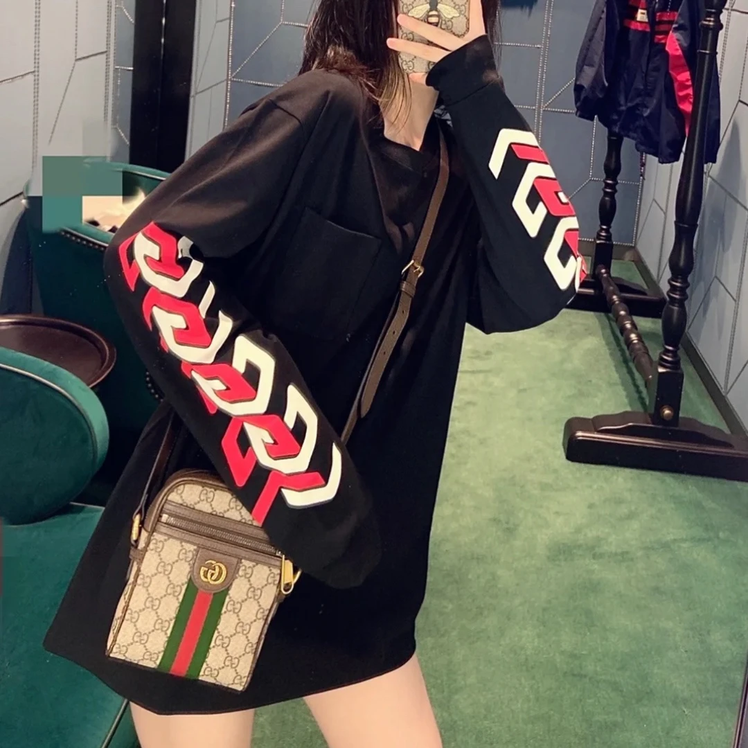 95新 GUCCI/古驰 长袖T恤/XL码/成色95/Xsp27053