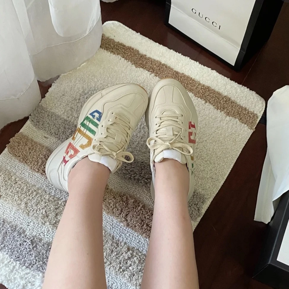 95新 GUCCI/古驰 老爹鞋/37码/成色/XspA1746