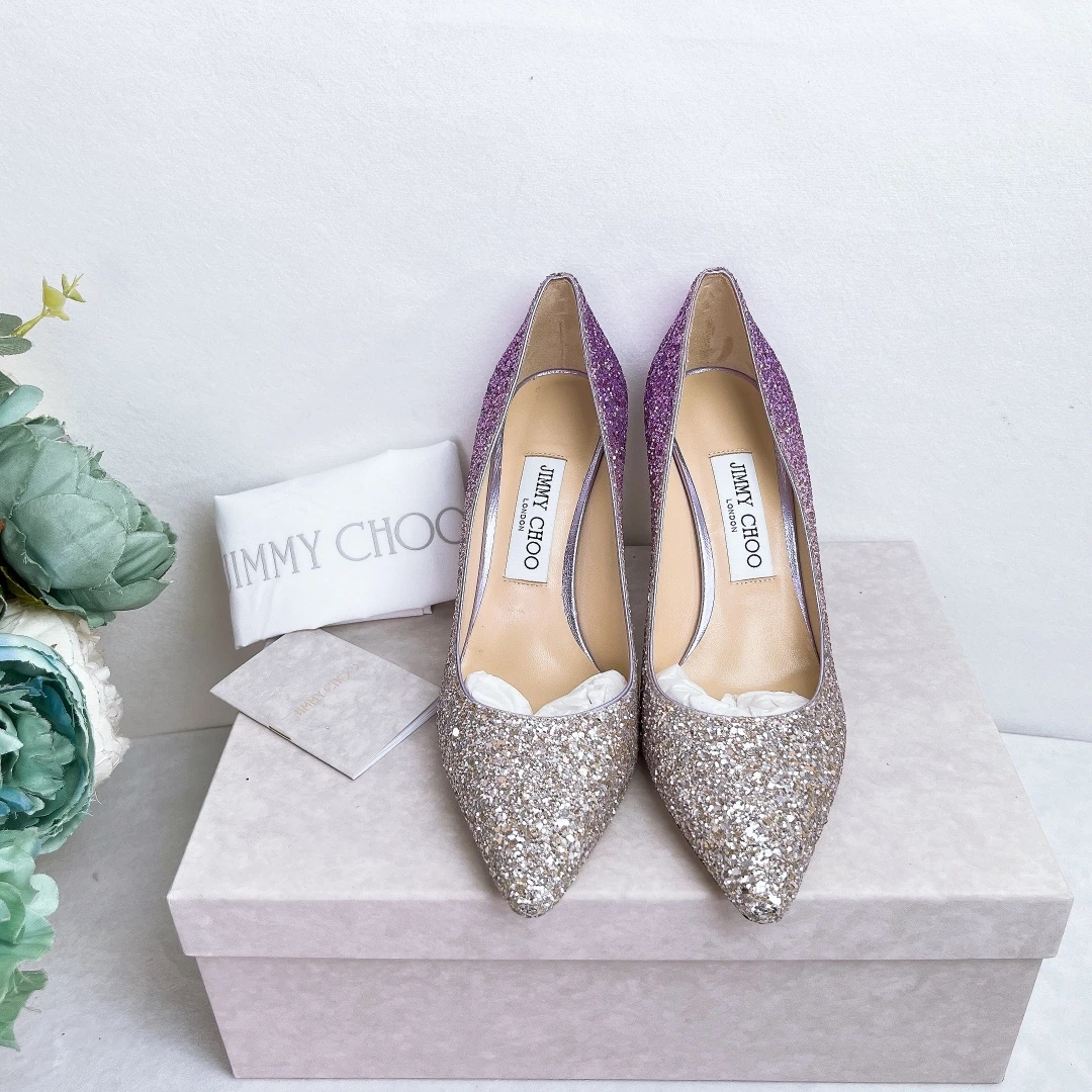 全新未使用 JIMMY CHOO/吉米周 高跟鞋/37码/Xspc144