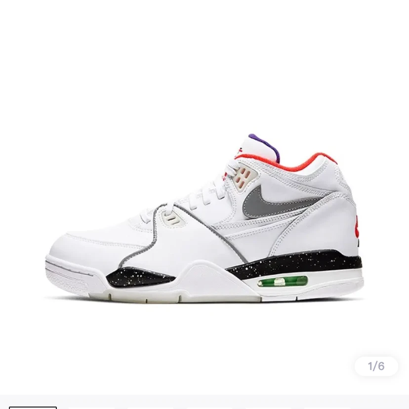 Nike Air Flight 89 白镭射 夜光/40.5(默认微瑕)