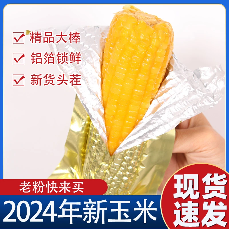 【新货大果12只净重7-8斤】2024新香甜糯玉米 黑龙江玉米 香软糯黏