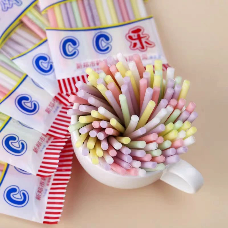 韩星cc乐吸管糖果混合味8090儿时怀旧零食棒棒糖吸吸乐吸管糖果