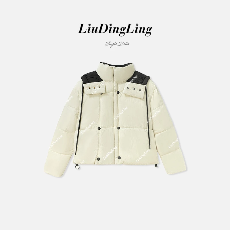 2024新款网红棉服爆款面包服休闲百搭连帽棉衣高级时尚女保暖外套