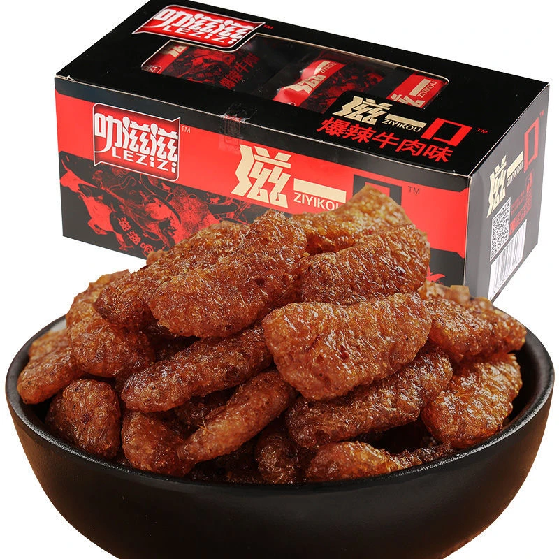 叻滋滋辣条滋一口辣肉牛肉味香辣零食大礼包年货8090后小吃营养