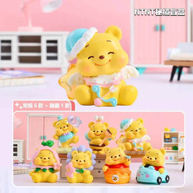 【拆盒】小熊NiNi秘境潮玩盲盒可爱手办摆件