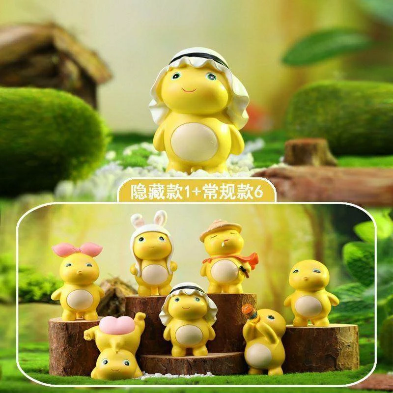 【拆盒】小奶龙日常潮玩盲盒可爱手办摆件