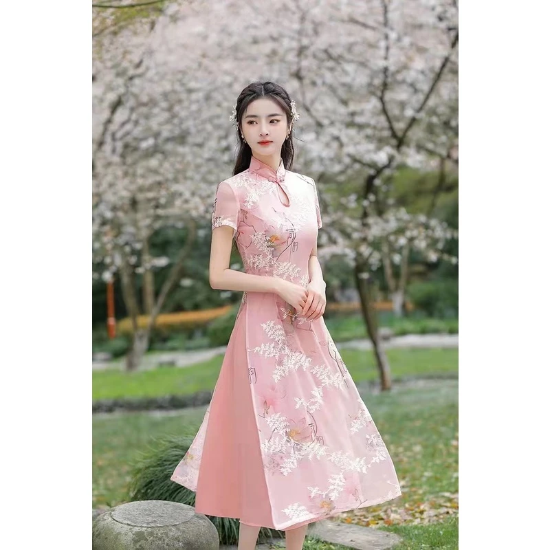 皖韵 日常 改良 旗袍 4
