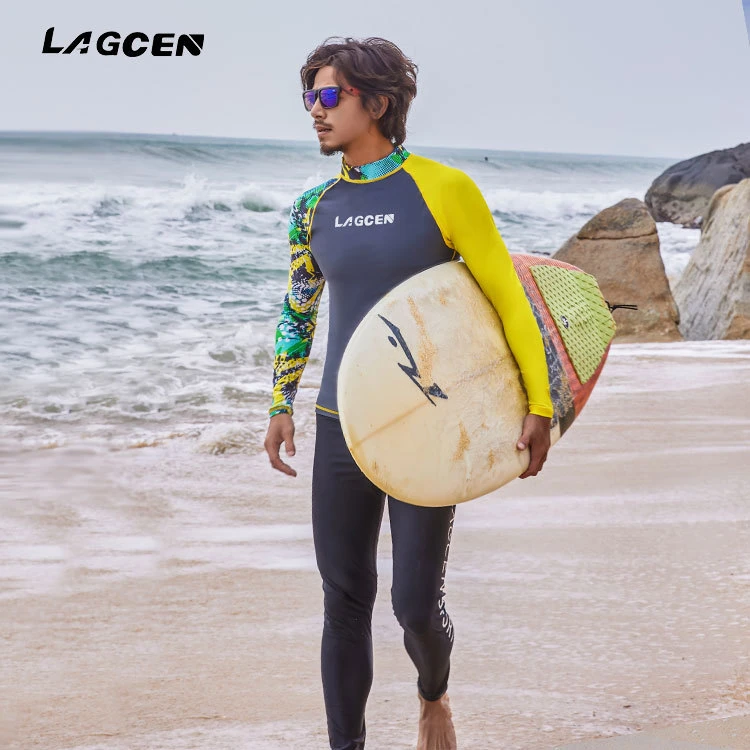 LAGCEN朗晨运动专业户外冲浪深潜浮潜水母衣海边游玩吸湿排汗衣男