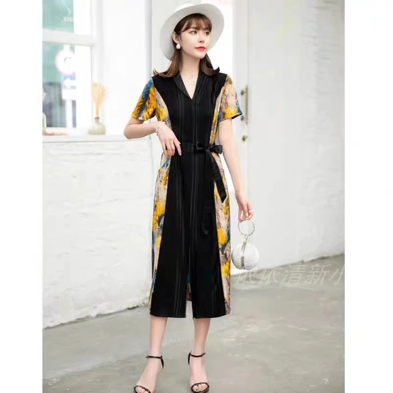 V1426时尚气质舒适连衣裙