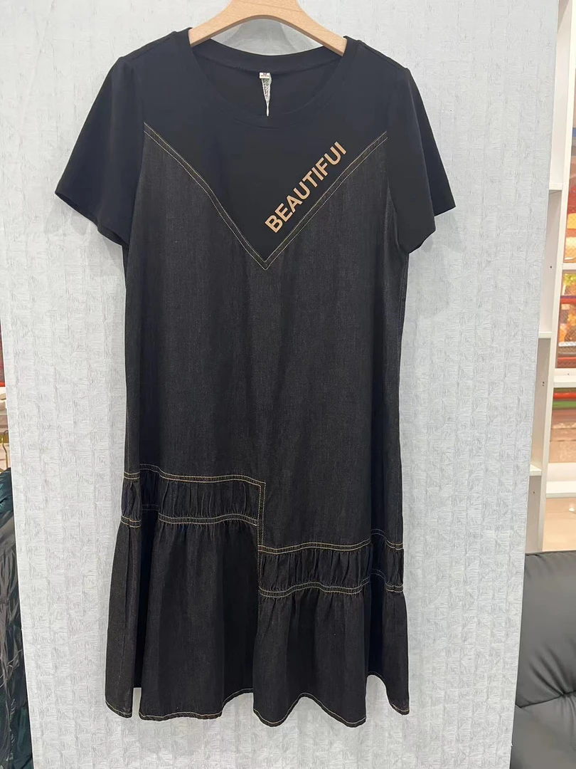 V0180女装连衣裙休闲百搭