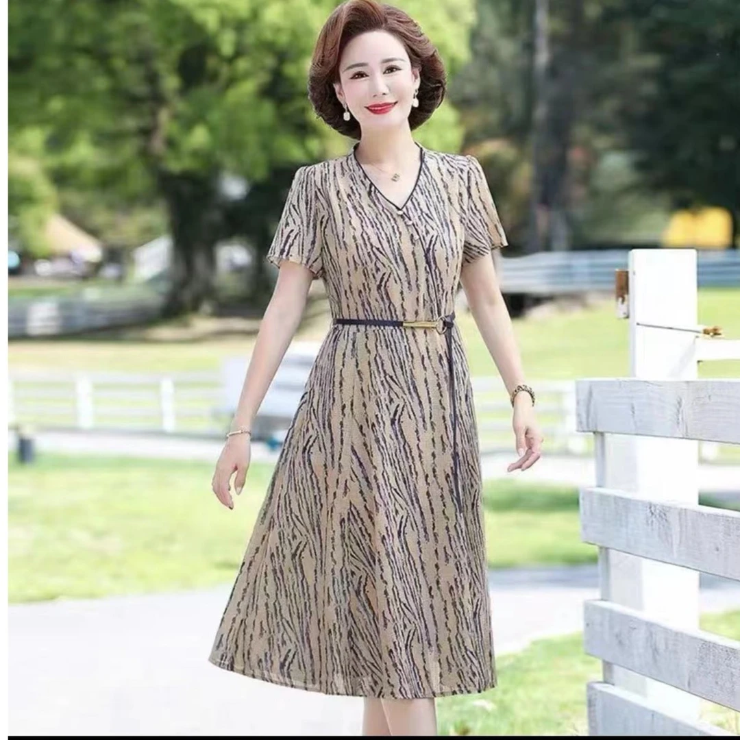 【V1140】时尚气质温婉连衣裙