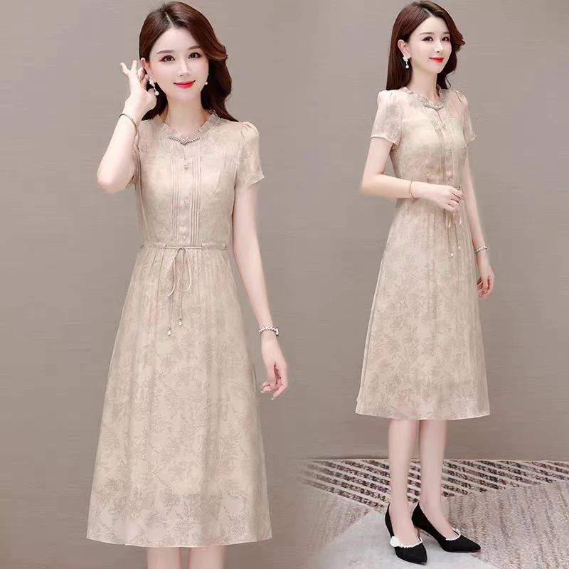 【V1609】时尚气质设计感小众裙子