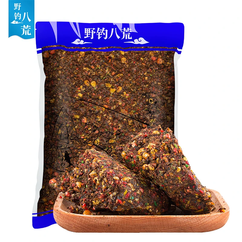 【拍1发4】菜籽饼杂粮400g玉米鱼饵钓鱼打窝料青鱼鲤鱼草鱼大鱼窝料