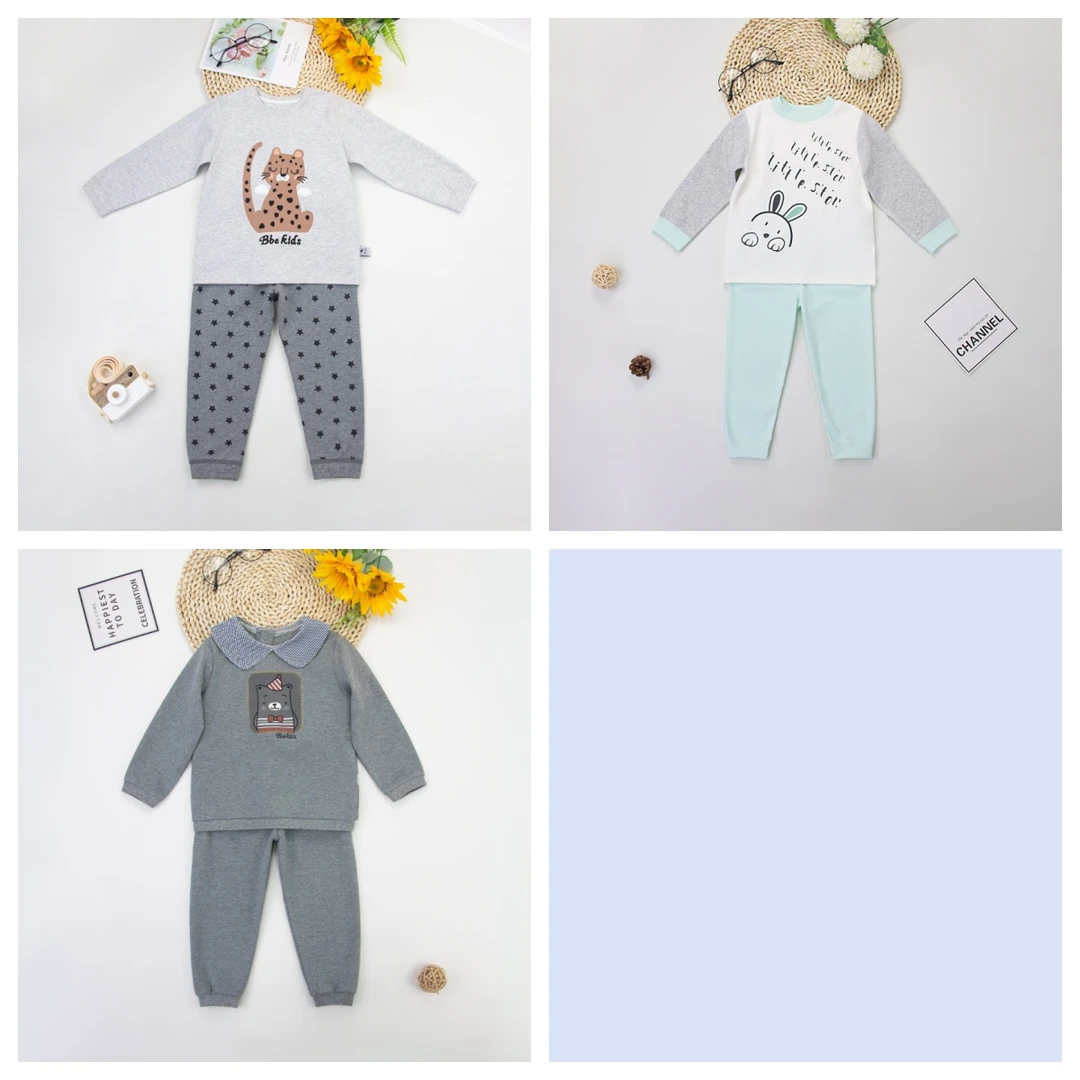 Bbebaby蜂蜜熊【三件组合】儿童时尚秋冬服饰套装110-130