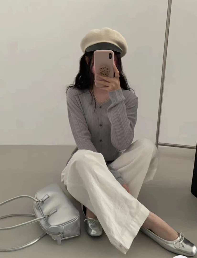 0810-07     女士秋款气质绵羊毛开衫   NNMM  91892