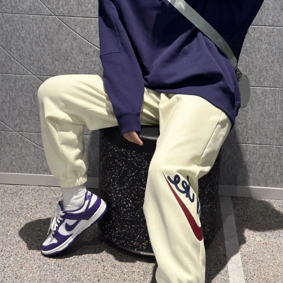 Nike印花训练跑步针织运动裤女款FV8446TM