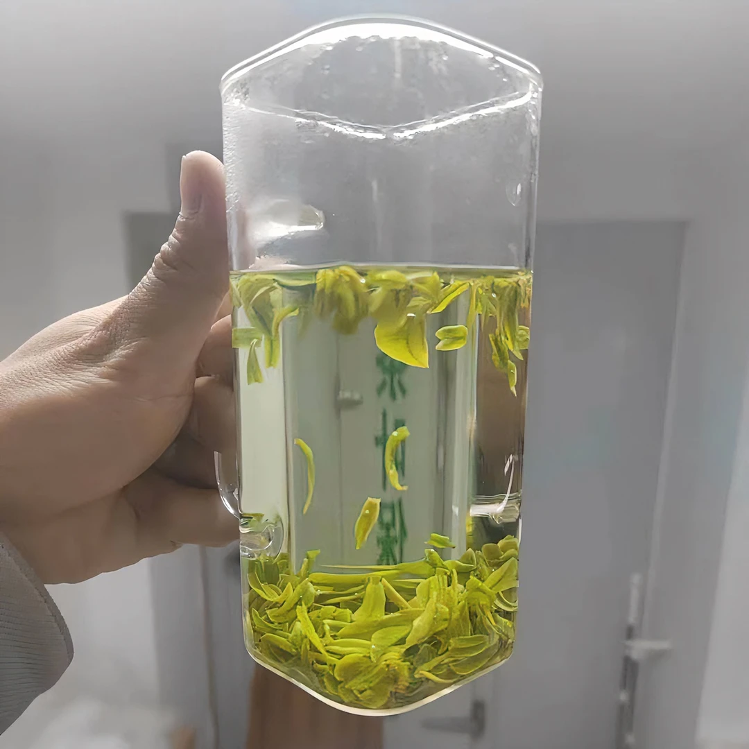 上茗天目湖2025溧阳白茶茶片 黄金芽茶片500g 兰花香白茶茶片春季