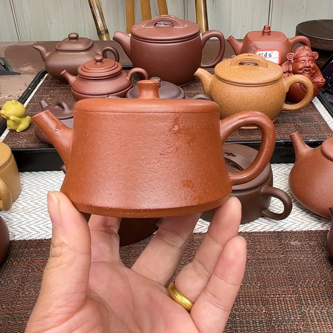 紫砂茶壶宜兴紫砂云柱120