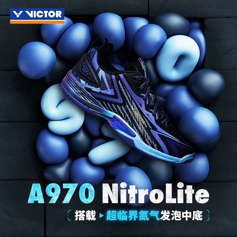 VICTOR威克多胜利羽毛球鞋A970NL李梓嘉安东森升级款稳定专业