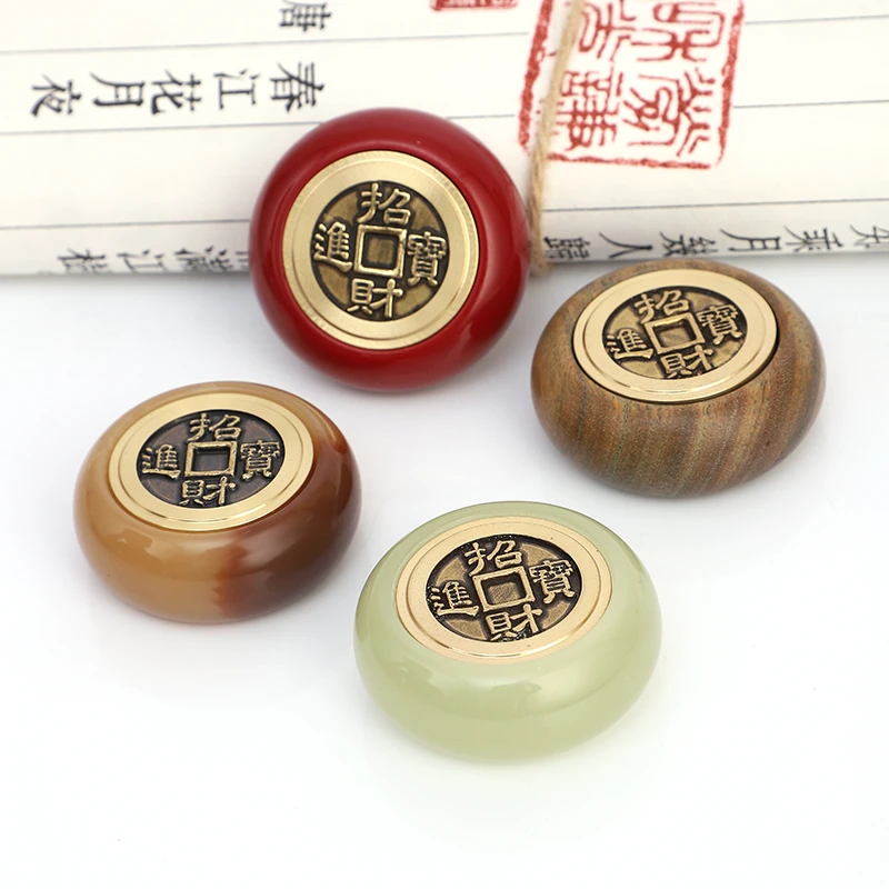 手把件男士随身把玩盘玩解压减压神器时来运转扭转乾坤黄铜摆件