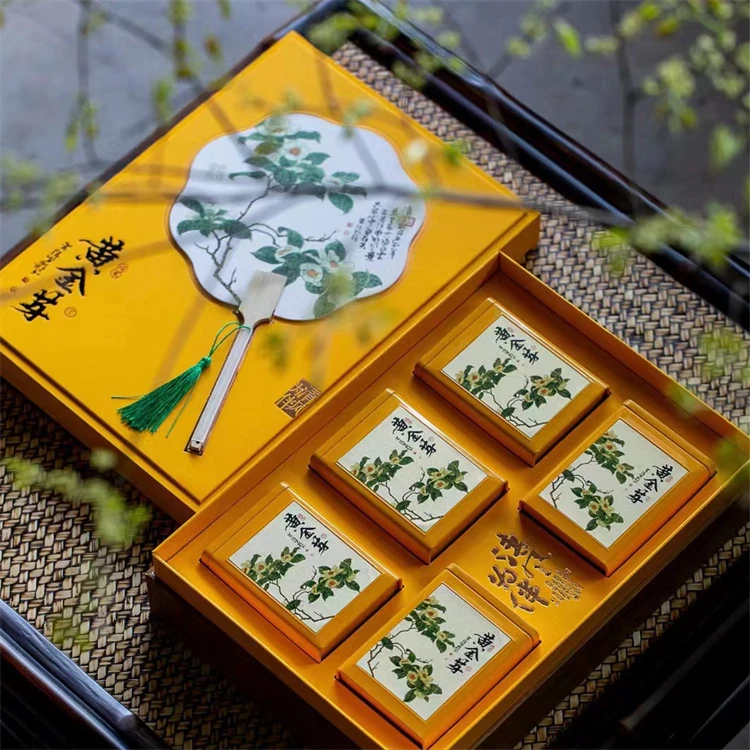 2025年正宗原产地安吉黄金芽茶叶250g新茶白茶特级经典精致礼盒装