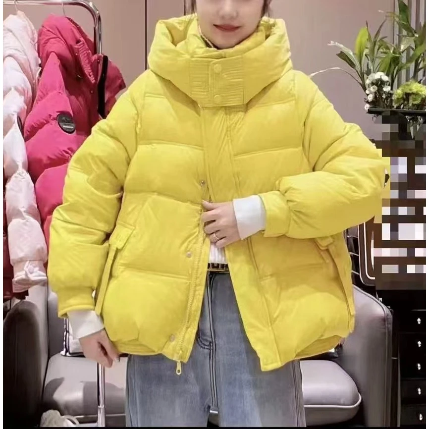 潮秀儿家大码冬季欧货洋气减龄保暖绒棉外套608