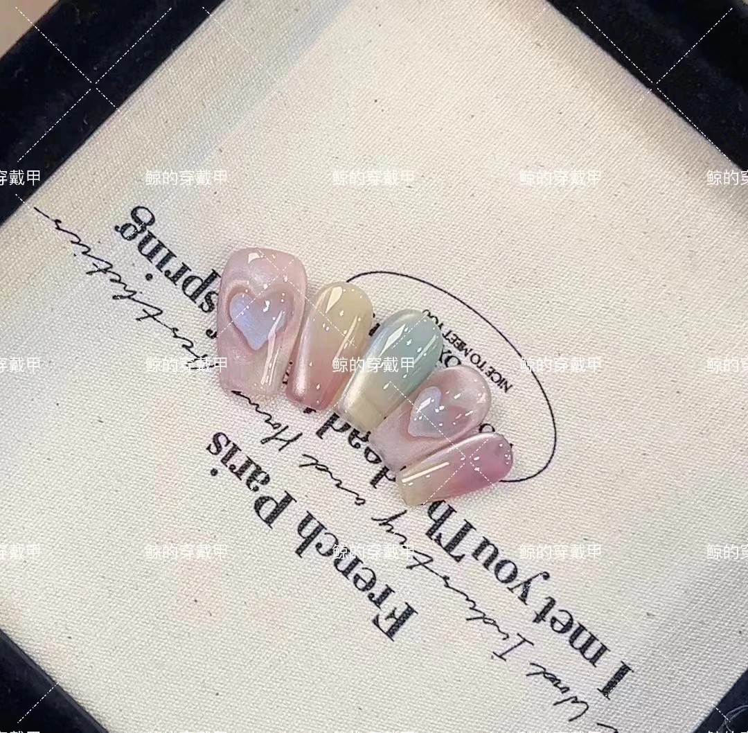 【梦幻泡影】【现现】纯手工穿戴甲10个甲片可重复使用