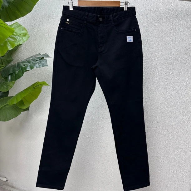 【鸟】潮牌休闲弹力黑色牛仔裤1410-A3-8（4楼）