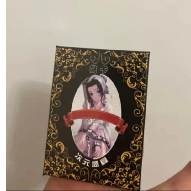 桃卡 次元盛宴集换式收藏卡 女神卡 卡砖 吧唧