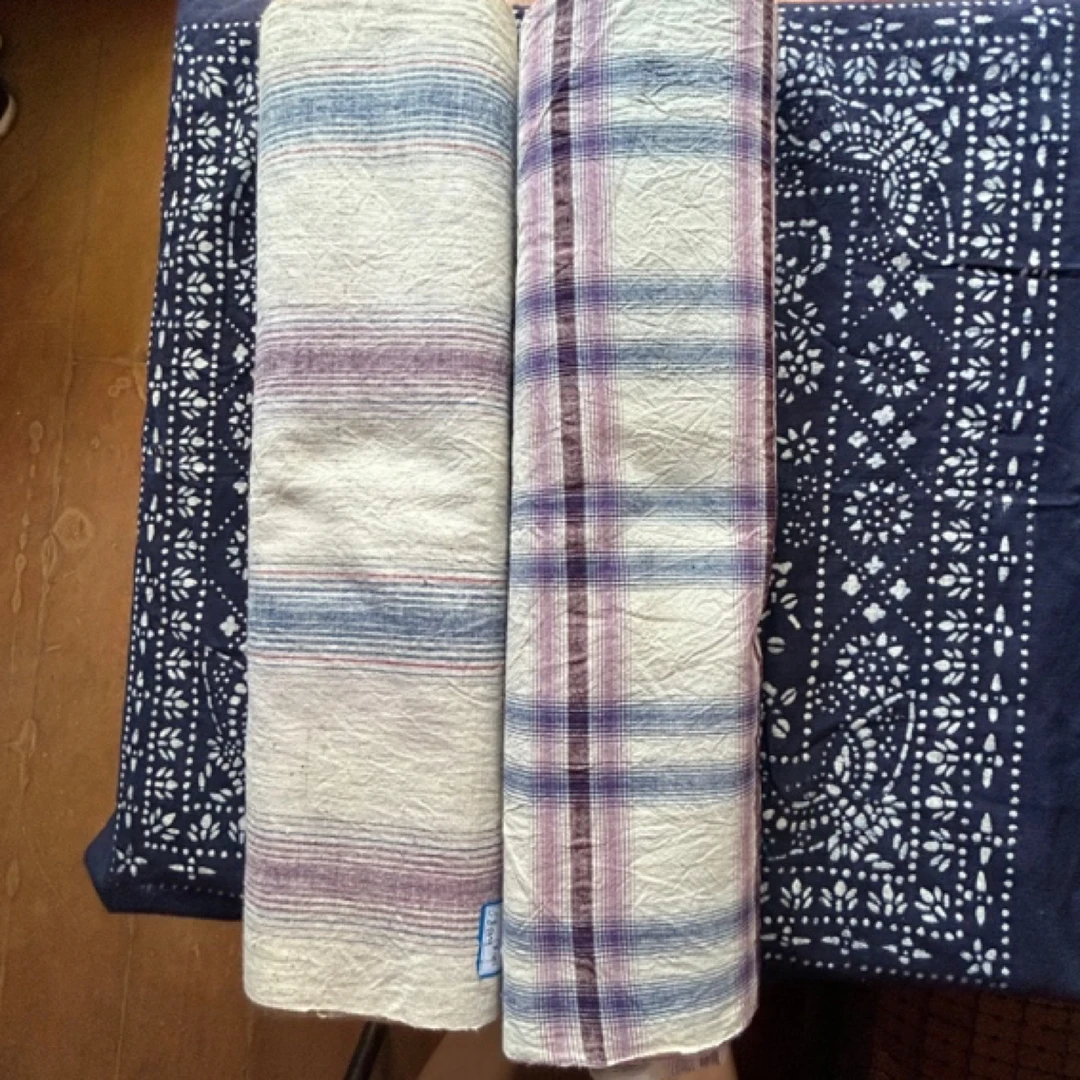 直播间临时链接！各种老粗布棉麻床单印花防水复古格子家用布！