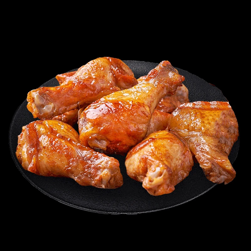 奥尔良鸡小腿烤鸡翅根开袋即食熟食卤味肉类零食解馋小吃休闲食品