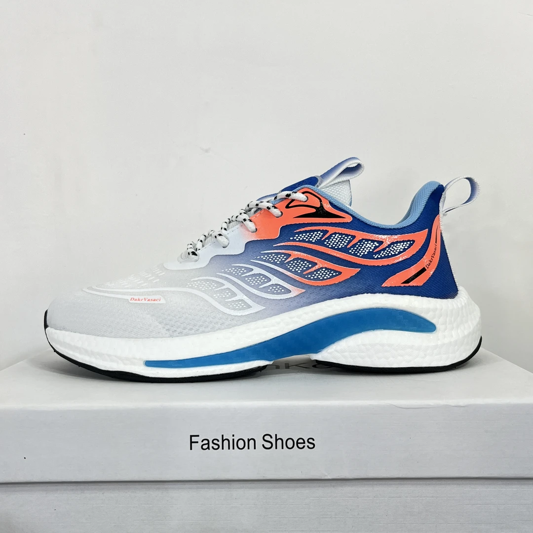 男鞋网面透气时尚运动休闲鞋减震轻便跑步鞋2308