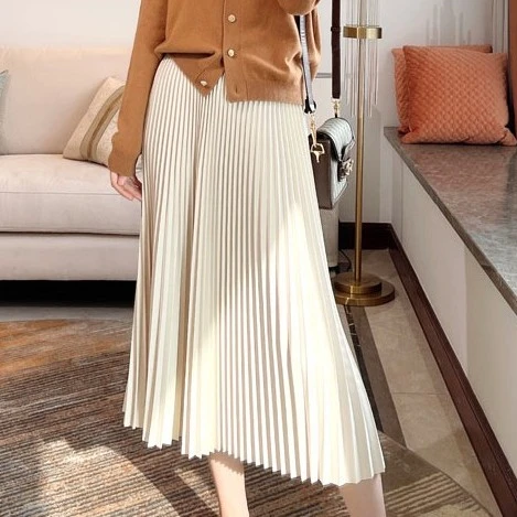 【百褶控】百褶风琴优雅气质裙子