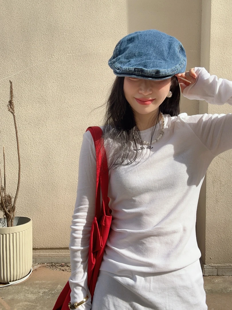《威海》太爱大的前进帽推荐大头姐妹牛仔经典正反两带