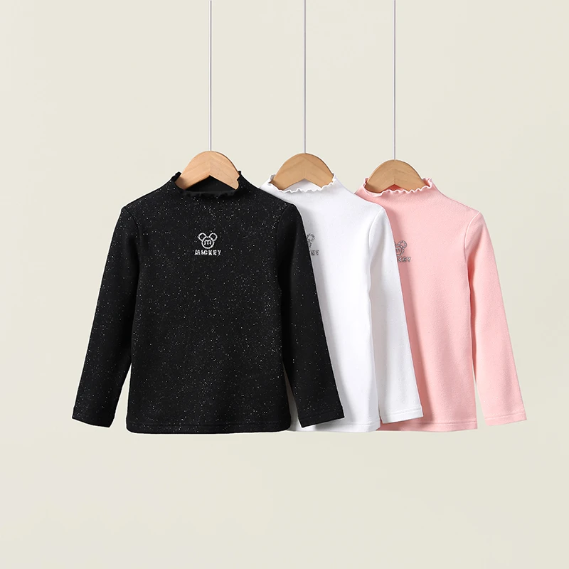 【XH】Disney/迪士尼女童秋冬款新款日常淑女休闲打底衫XCR3ZT719