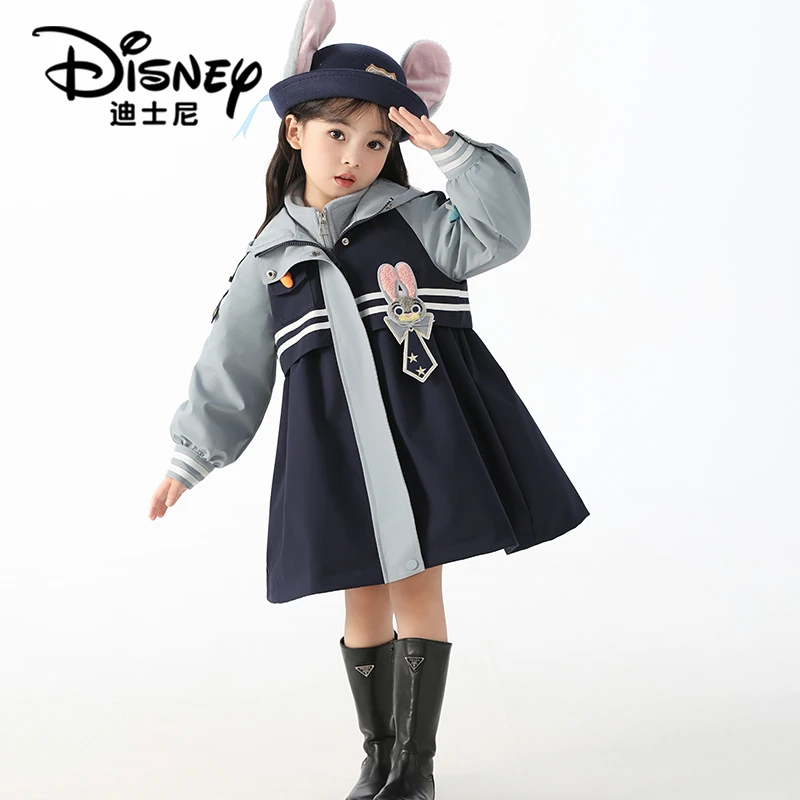 【FF】Disney/迪士尼女童秋款新款日常休闲卡通条纹外套XCR3PZ211