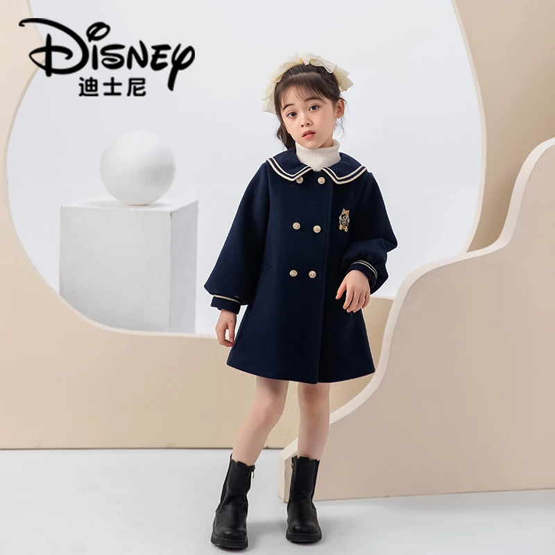 【DR】Disney/迪士尼女童春秋外套儿童大衣中长款XCW4SJ269