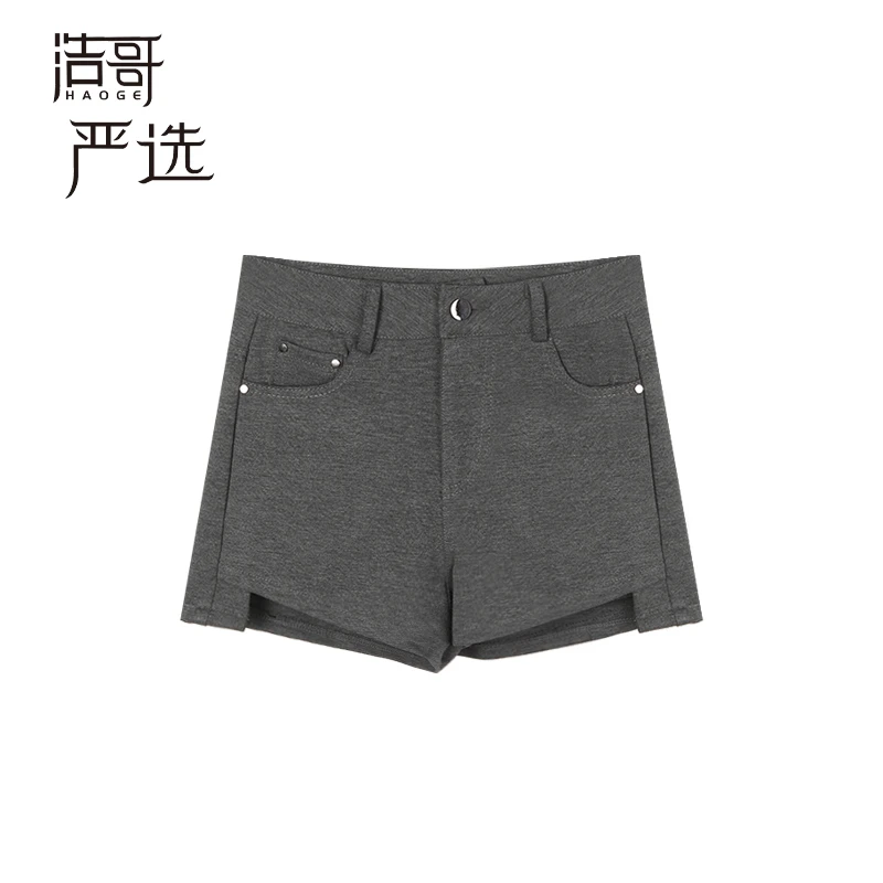 浩哥严选●热裤C4KZ1304A时尚休闲百搭夏季短裤莫奈花园风