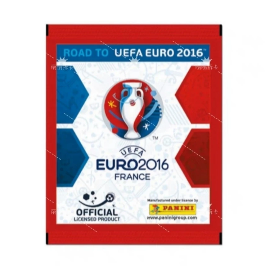 Panini 2016 欧洲杯之路贴纸 7包 盲盒 寻C罗