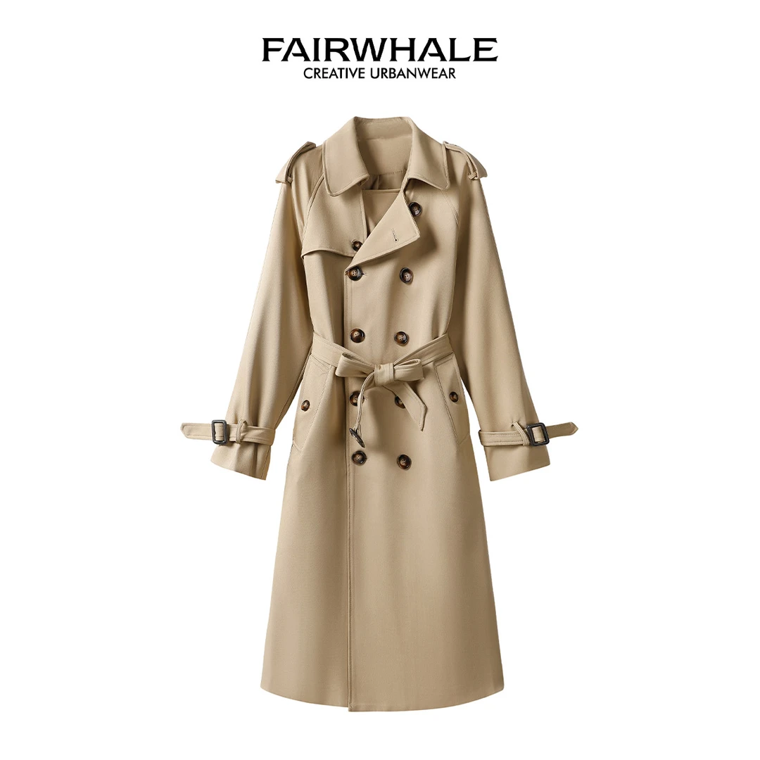 【小云总专属】马克华菲女装英伦风气质高级感风衣 F33013A005