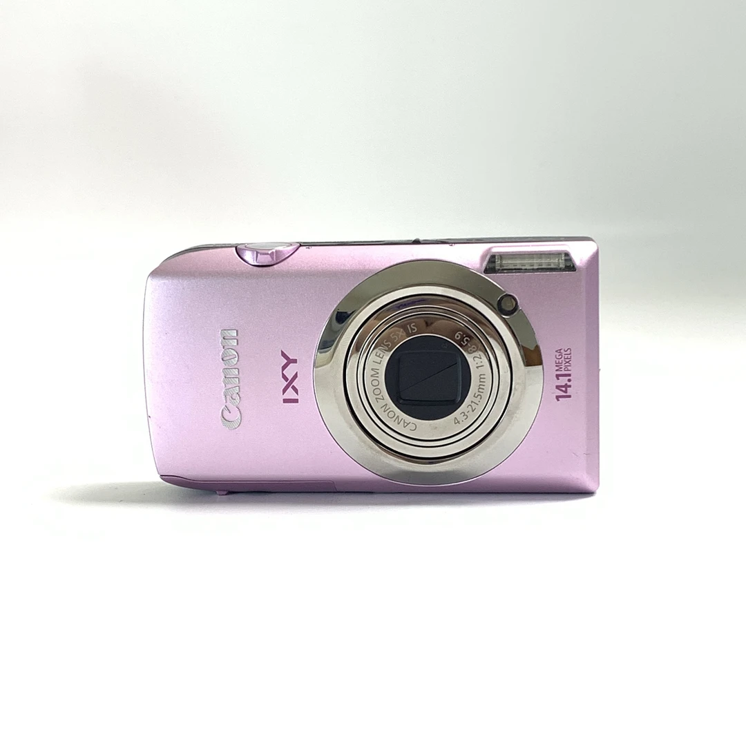 95新 Canon/佳能 ixus210 日版  粉紫色 1410万像素 ccd