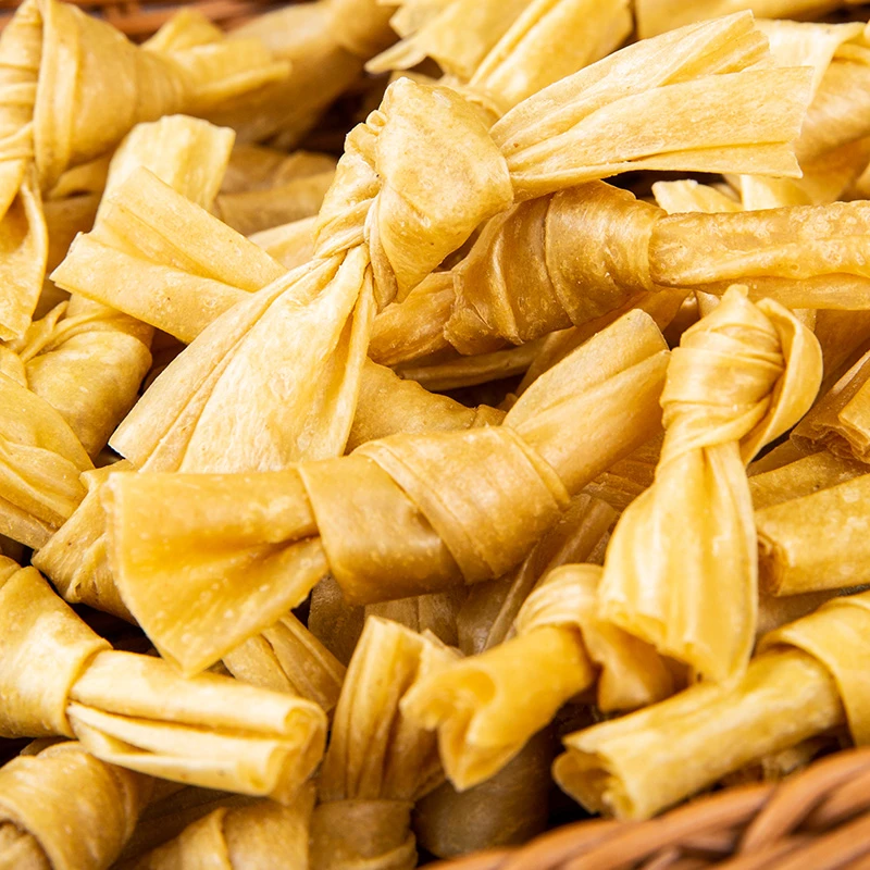 豆扣豆结豆皮结千叶结麻辣烫关东煮油炸火锅懒人炸串豆腐皮干货